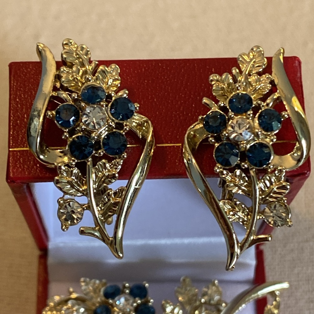 Coro Vintage Earrings and FREE Brooch